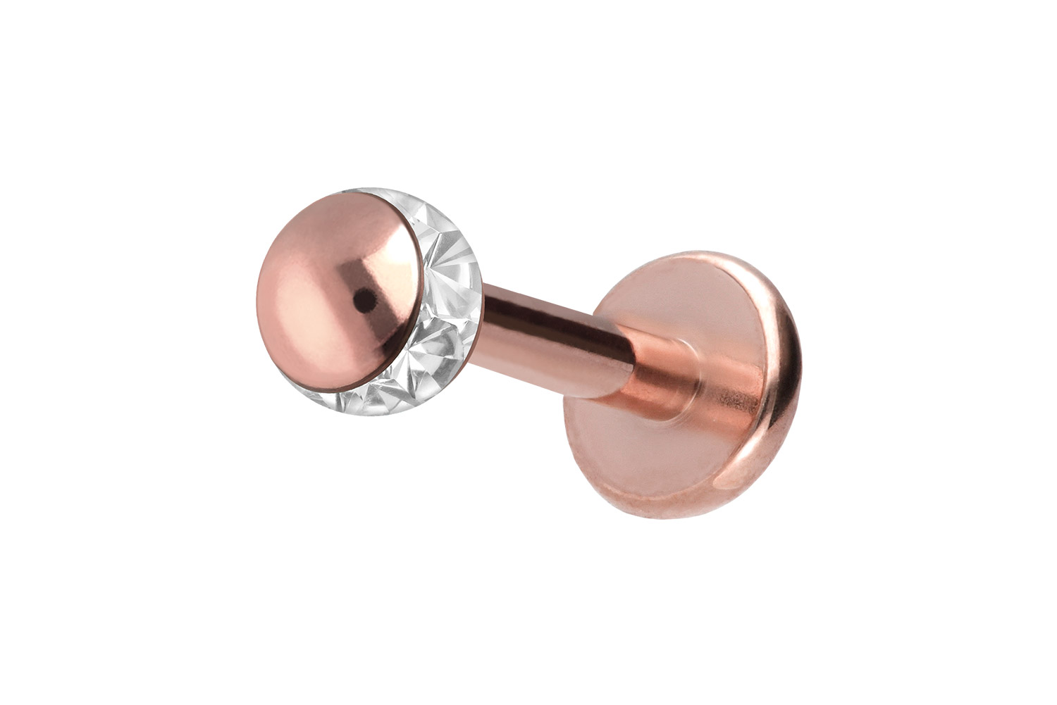 Chirurgenstahl Labret Piercing EPOXY-RING-KUGEL